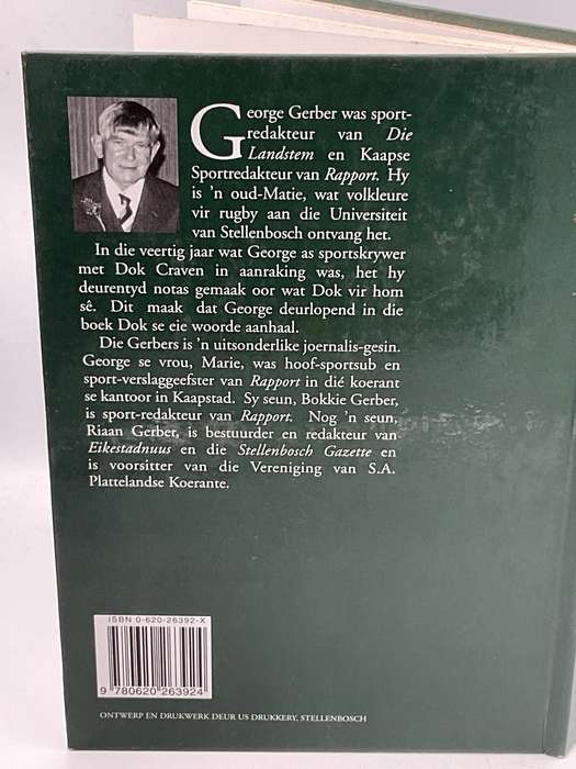 Dok Craven - Agter die kap van die byl - George Gerber