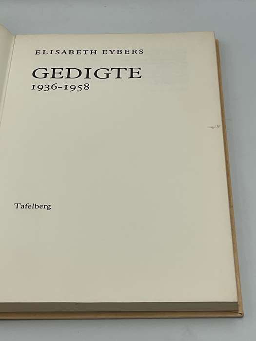Gedigte 1936-1958 - Elisabeth Eybers