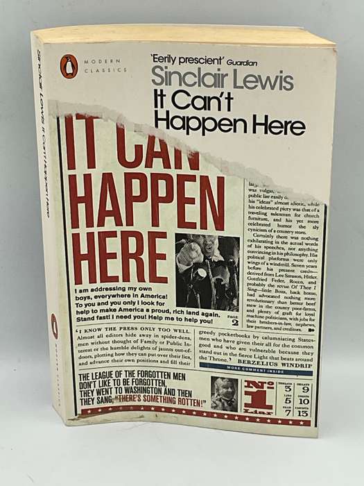 It Can't Happen Here - Sinclair Lewis