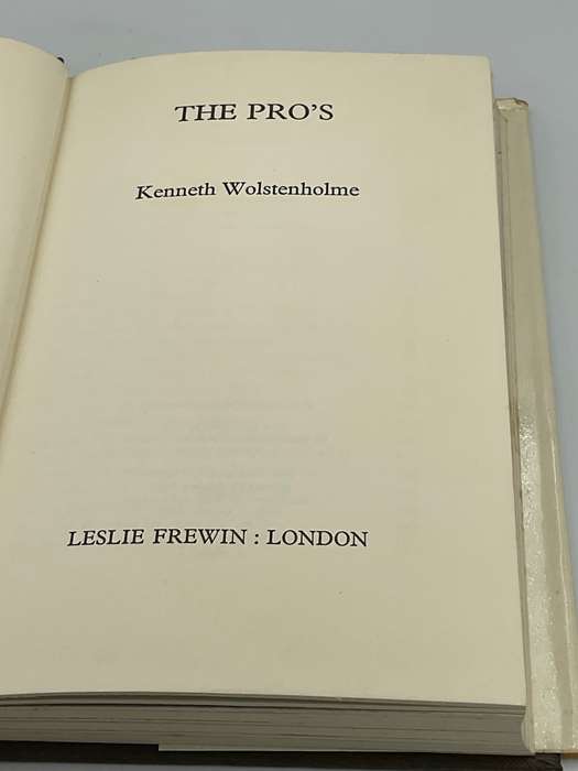 The Pro's by Kenneth Wolstenholme  1968
