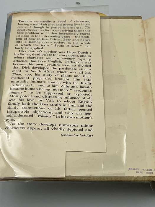 The South African - Nora Laing | First Edition 1952