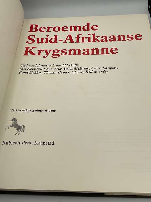 Beroemde Suid-Afrikaanse Krygsmanne - Leopold Scholtz