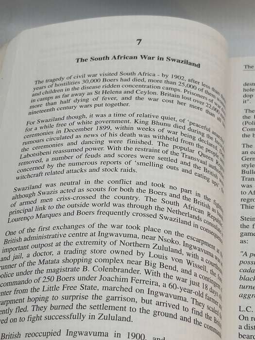 Big Bend - A History of the Swaziland Bushveld by Peter J Gosnell  2001