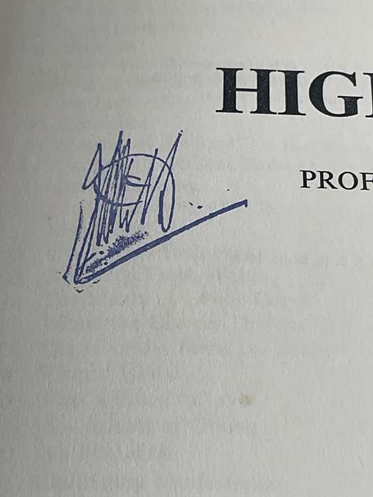 High Tide by Professor JLB Smith | Signed by Margaret M Smith
