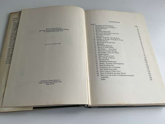 High Tide by Professor JLB Smith | Signed by Margaret M Smith