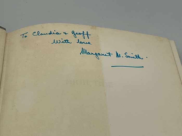 High Tide by Professor JLB Smith | Signed by Margaret M Smith