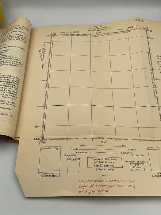 Union Of South Africa - Notes On Map Reading General Staff, UDF Defence Headquarters Pretoria 1940