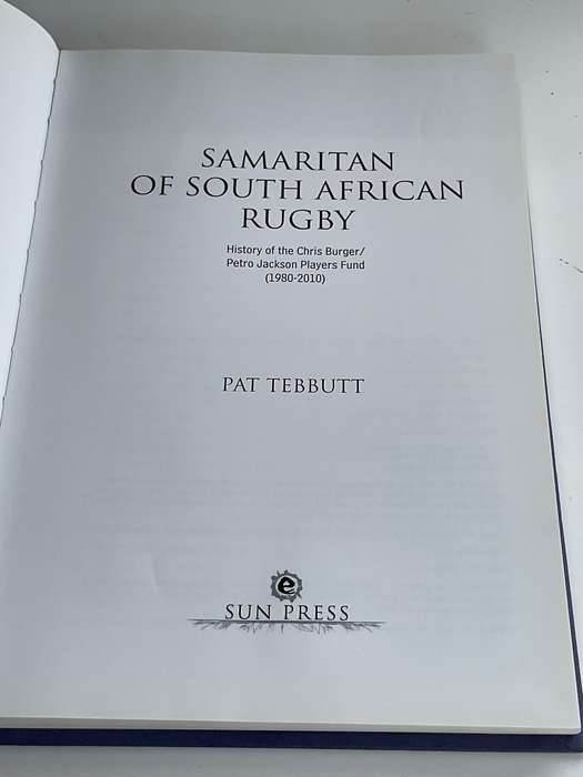 Samaritan of South African Rugby 1980-2010