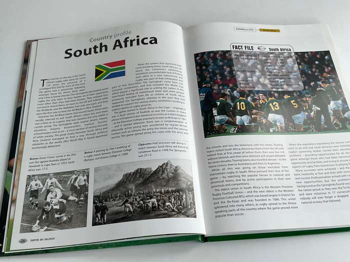 Champions and Challengers - South Africa at The 1999 RWC by Paul Dobson