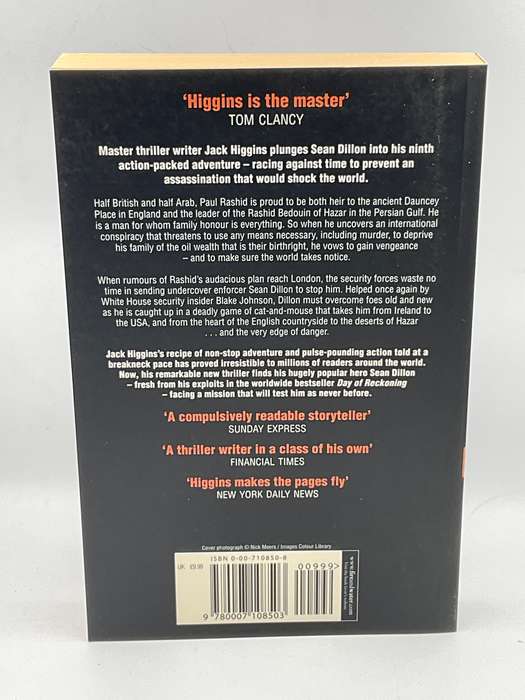 Edge of Danger by Jack Higgins | Large Format Good Condition