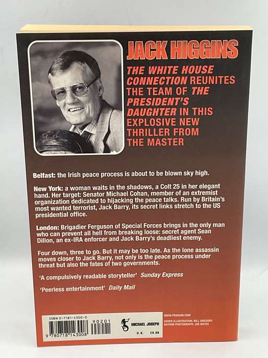 The White House Connection by Jack Higgins | Large Format Good Condition