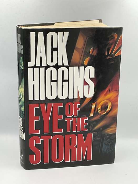 The Eye of the Storm by Jack Higgins | Large Format ~ Hard Cover ~ Good Condition