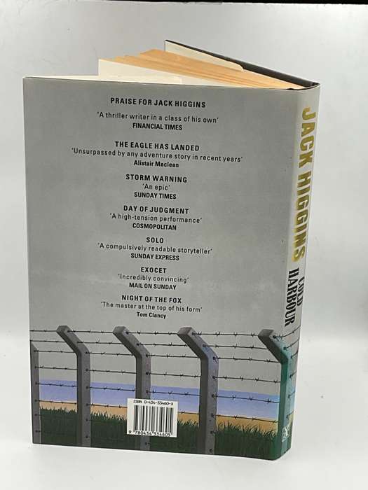 Cold Harbour by Jack Higgins | Large Format ~ Hard Cover ~ Good Condition