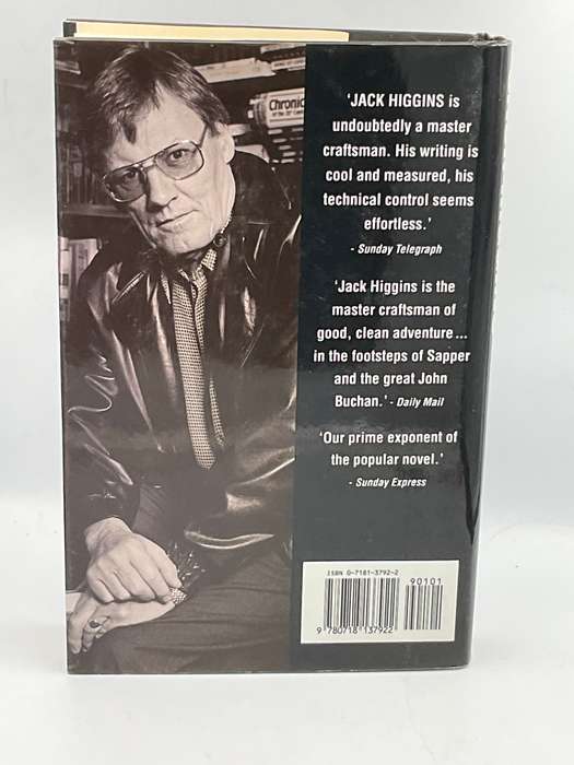 On Dangerous Ground by Jack Higgins | Large Format ~ Hard Cover ~ Good Condition
