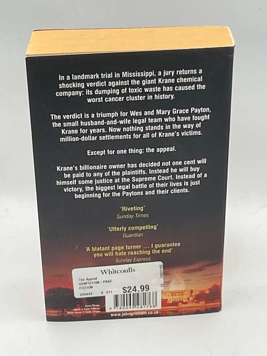 The Appeal by John Grisham | Very good condition