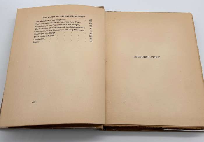The Flora of the Sacred Nativity ~ Alfred E.P. Raymund Dowling | Published 1900