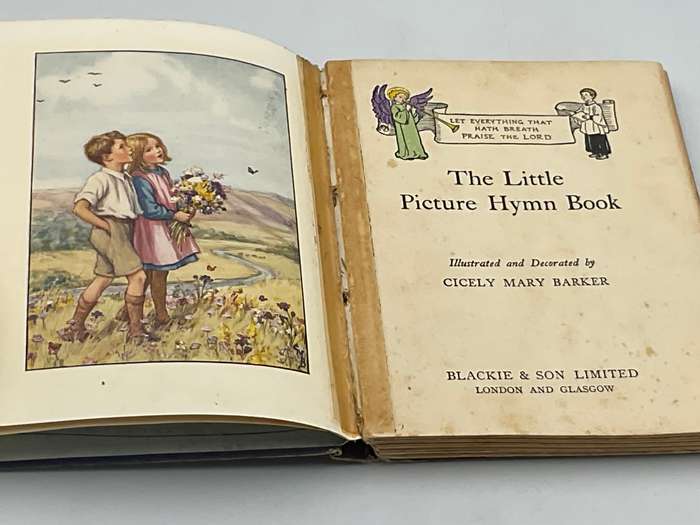The Little Picture Hymn Book - Cicely Mary Barker | Blackie & Son C1951