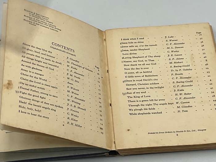 The Little Picture Hymn Book - Cicely Mary Barker | Blackie & Son C1951