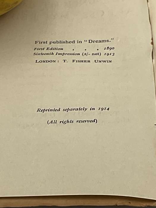 The Sunlight Lay Across My Bed by Olive Schreiner | T. Fisher Unwin, London, 1914
