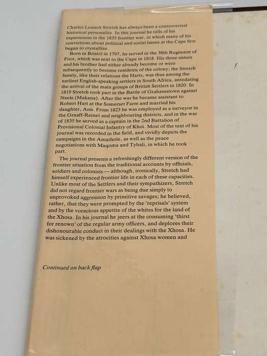 The Journal of Charles Lennox Stretch. The Grahams Town Series. Edited by Basil le Cordeur