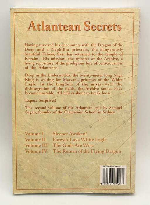 Atlantean Secrets Vol II Forever Love, White Eagle ~ Samuel Sagan | With Map