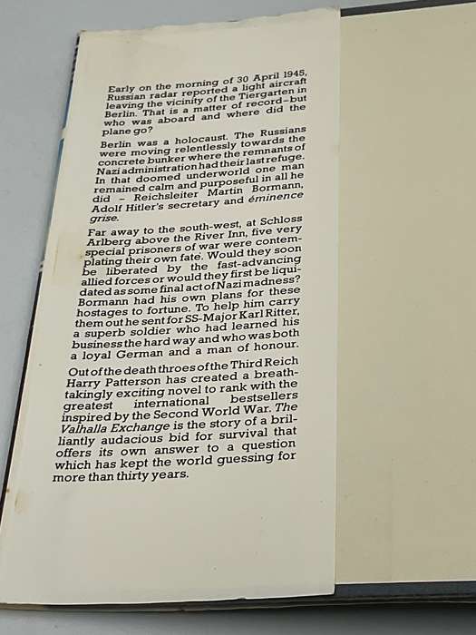 The Valhalla Exchange by Harry Patterson | Pseudonym of Jack Higgins 1977