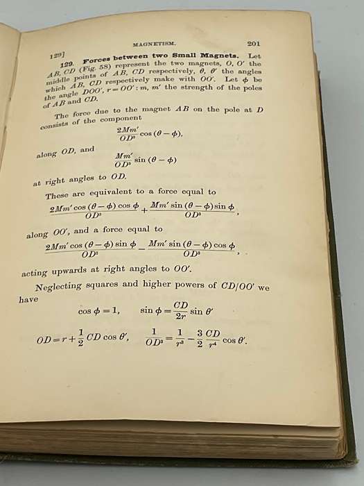 Elements of the Mathematical Theory of Electricity and Magnetism - JJ Thomson 1897