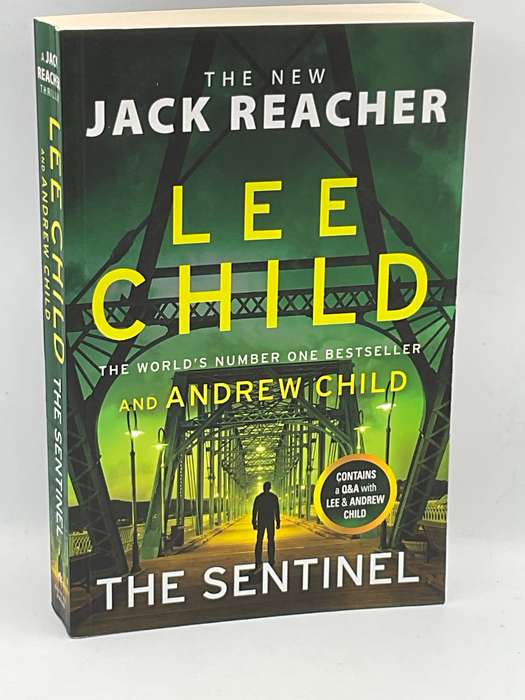 Lee Child ~ The Sentinel | The New Jack Reacher | Large Format Soft Cover