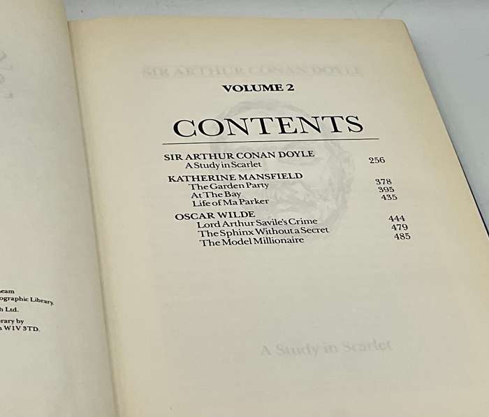 Stories for Summer A Collection Volume 2  Mansfeld, Conan Doyle and Wilde |The Great Writers Library