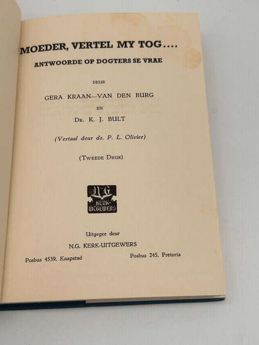 Moeder vertel my tog ... antwoorde op dogters se vrae | Skaars