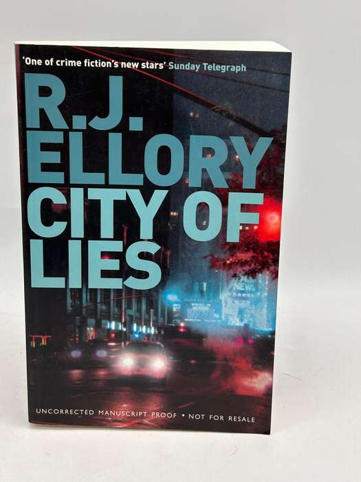 City of Lies by R.J. Ellory | Large Format Soft Cover