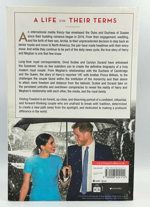 Finding Freedom: Harry and Meghan and the Making of a Modern Royal Family - Omid Scobie
