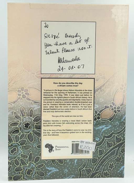 Mandelas Shirts and Me by Desire Ann Buirski | The Story of the Creation of a Global Icon