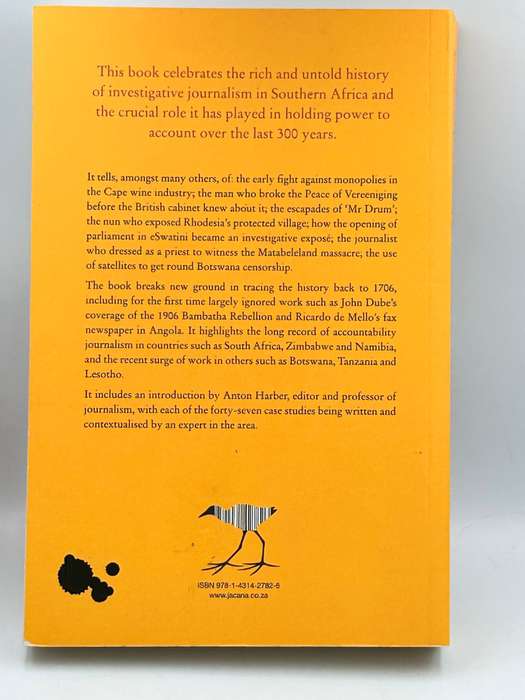 Southern African Muckraking ~ Anton Harber