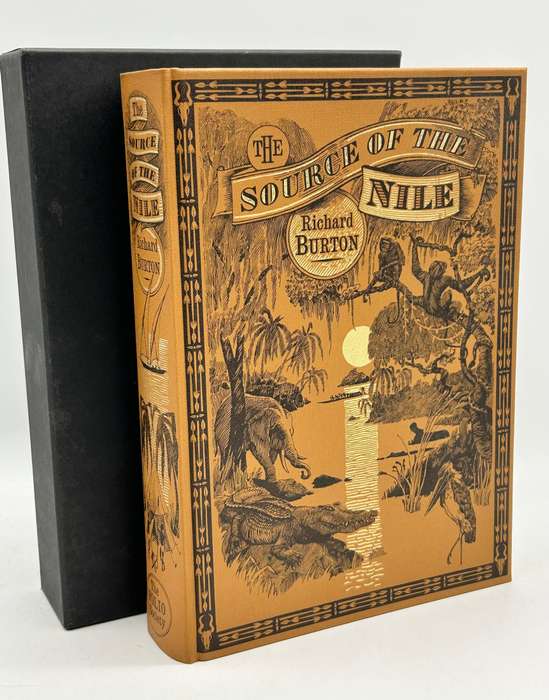 The Source of the Nile - Richard Burton | The Lake Regions of Central Africa | Folio Society