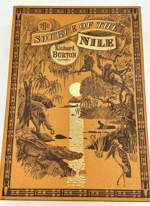 The Source of the Nile - Richard Burton | The Lake Regions of Central Africa | Folio Society