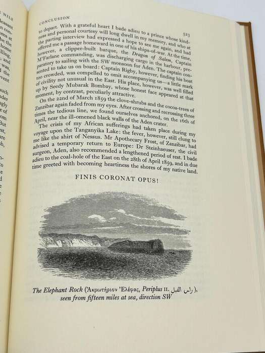 The Source of the Nile - Richard Burton | The Lake Regions of Central Africa | Folio Society