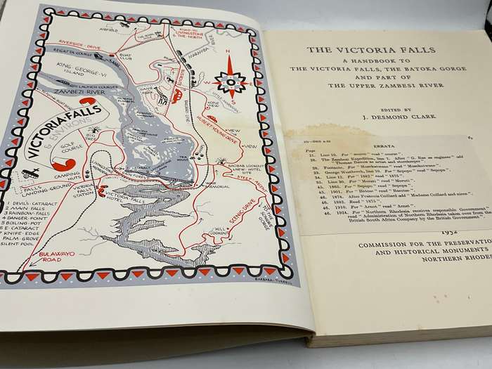 The Victoria Falls Illustrated. Edited by J  Desmond Clark