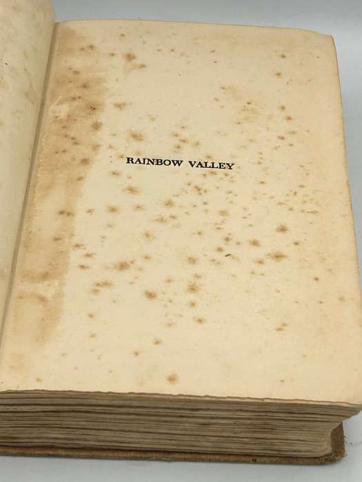 Rainbow Valley by  L.M. Montgomery 1920 UK Edition in poor condition