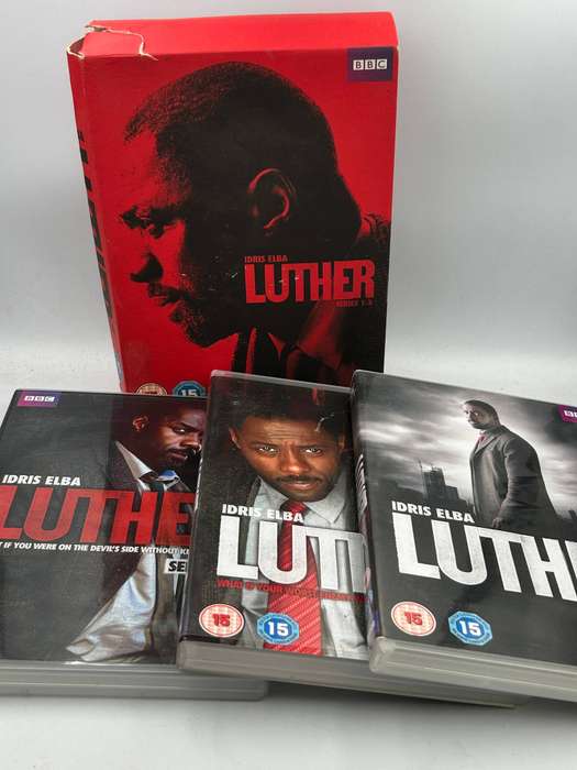 Luther Series - Idris Elba - Series 1-3 Box Set (6 DVD Set)