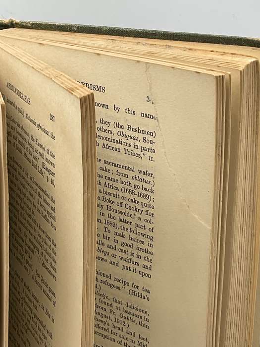 Africanderisms ~ A Glossary of South African Colloquial Words ... Charles Pettman 1913