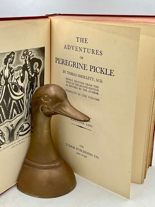 The Adventures of Peregrine Pickle by Tobias Smollett | Complete in One Volume 1935