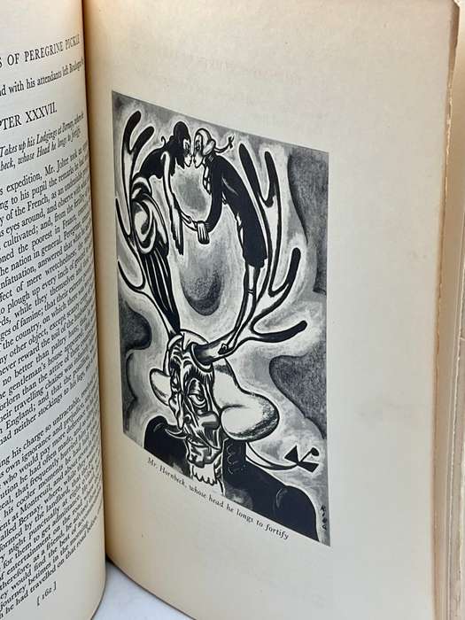 The Adventures of Peregrine Pickle by Tobias Smollett | Complete in One Volume 1935