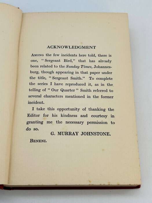 One Smith by G. Murray Johnstone `Mome` ~ Being Certain Incidents in his Career c1913