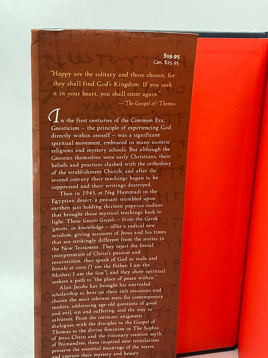 The Essential Gnostic Gospels Including the Gospel of Thomas & the Gospel of Mary - Alan Jacobs
