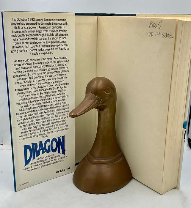 Dragon - Clive Cussler | Hard Cover Possibly First UK Edition 1990