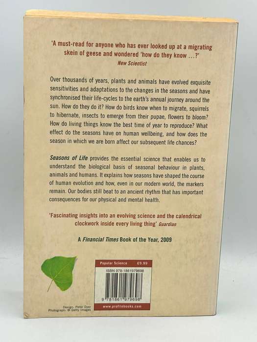 Seasons of Life: The biological rhythms that enable living things to thrive... - Russell Foster