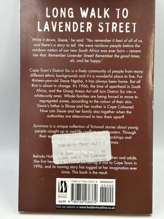 Long Walk to Lavender Street by Belinda Hollyer