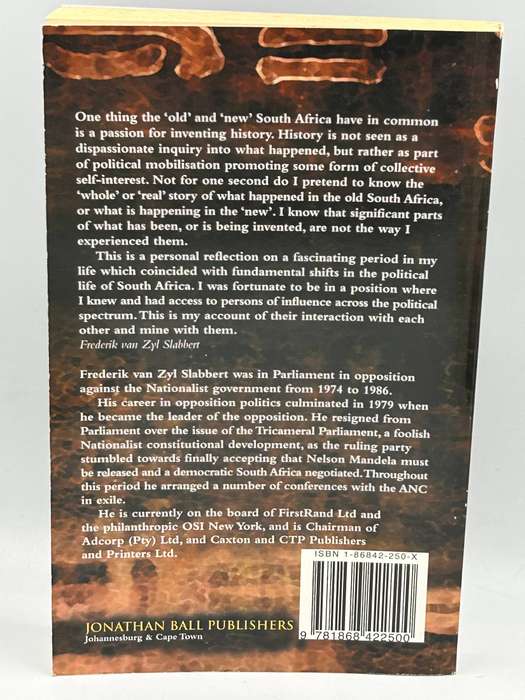 The Other Side of History by Frederik Van Zyl Slabbert
