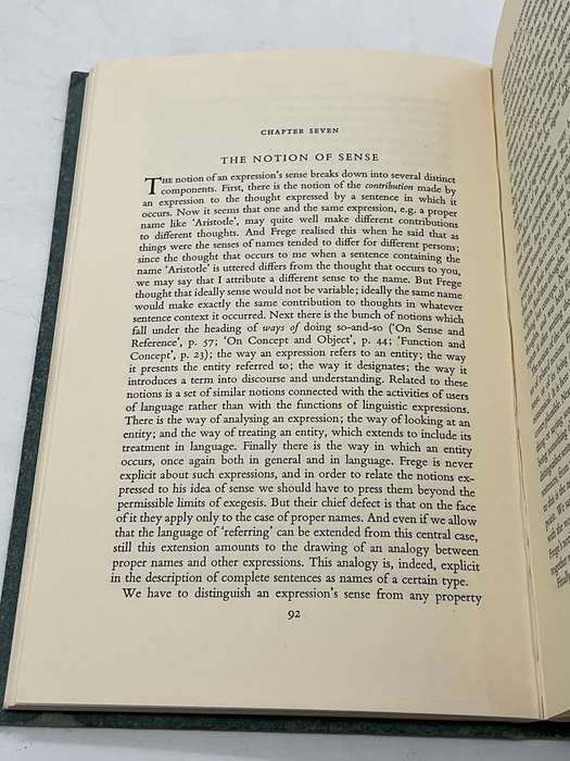 A Study of Frege by Jeremy D. B. Walker 1965
